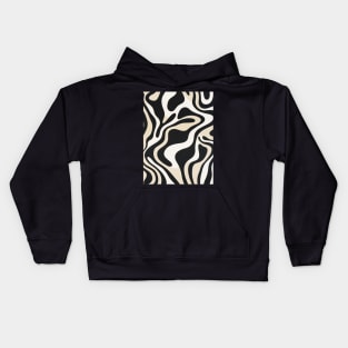 Zebra Mirage Kids Hoodie